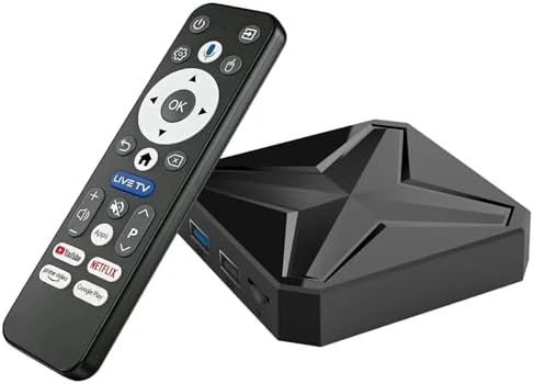 4K Streaming Media Player with Voice Remote — Smart TV, LEFFOT