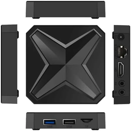 4K Streaming Media Player with Voice Remote — Smart TV, LEFFOT