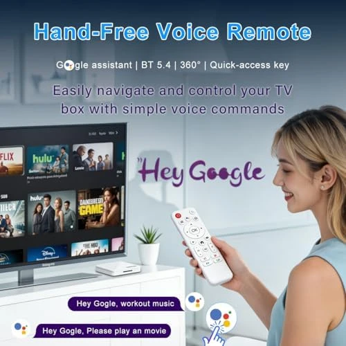Android 14.0 TV Box 2026 — Smart TV, LEFFOT