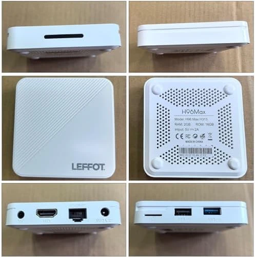 Android 14.0 TV Box 2026 — Smart TV, LEFFOT