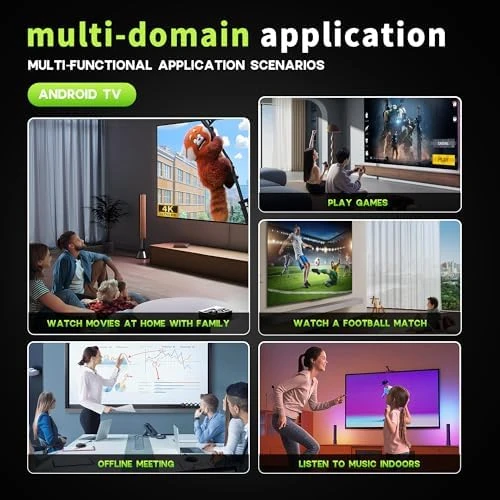 Android TV Box 4GB RAM 32GB ROM — Smart TV, IDEALROYAL