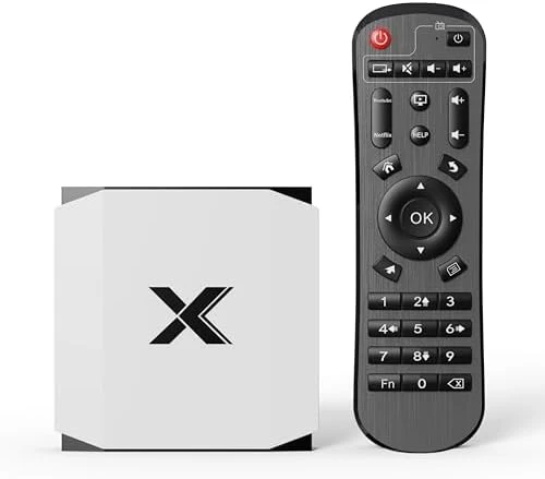 Android TV Box 4K Ultra HD, 4GB RAM 32GB ROM — Smart TV, RINGREAT