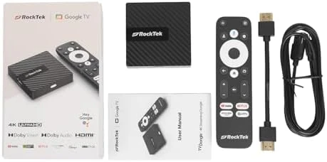 GB1 Android TV Box — Smart TV, RockTek