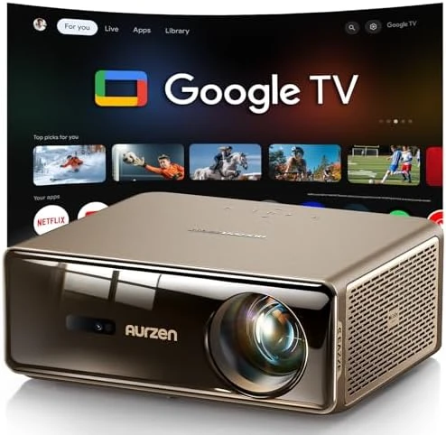 Google TV Smart Projector 4K Supported — Smart Projector, Aurzen