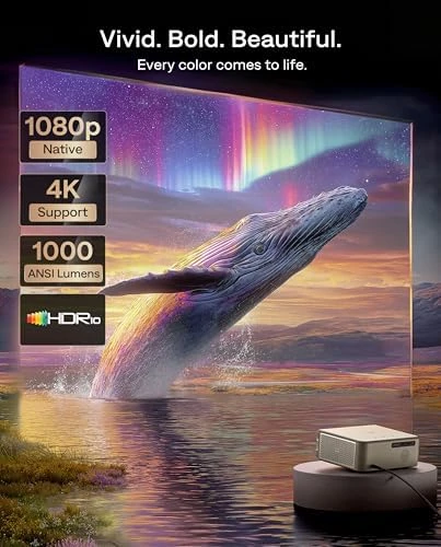 Google TV Smart Projector 4K Supported — Smart Projector, Aurzen