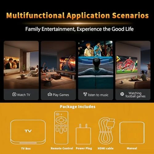 HS86 PRO13 TV Box — Smart TV, RUPA