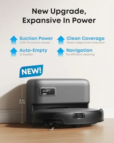 Like-New C10 Robot Vacuum Self Emptying — Robot Vacuum, eufy