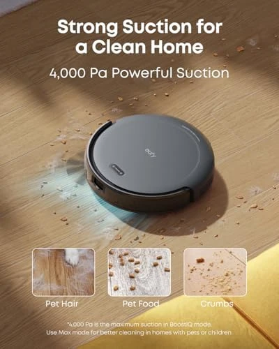 Like-New C10 Robot Vacuum Self Emptying — Robot Vacuum, eufy