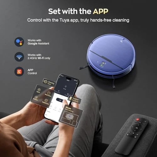 Robot Vacuum and Mop Combo — Robot Vacuum, iMartine