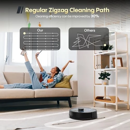 Robot Vacuum and Mop Combo — Robot Vacuum, Bagotte