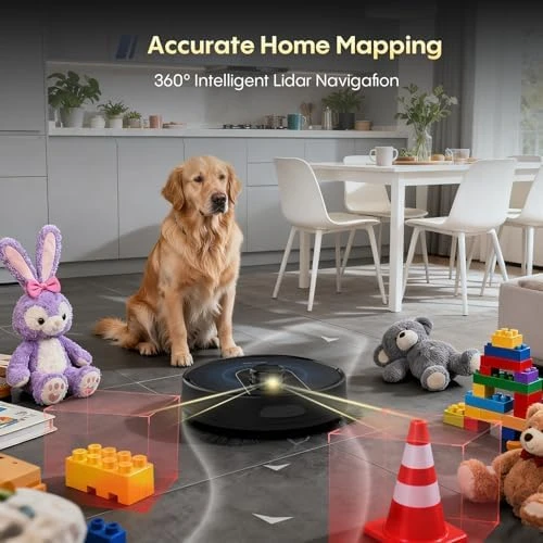 Robot Vacuum and Mop Combo — Robot Vacuum, Bagotte