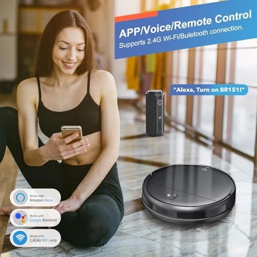 Robot Vacuum and Mop Combo — Robot Vacuum, MAMNV