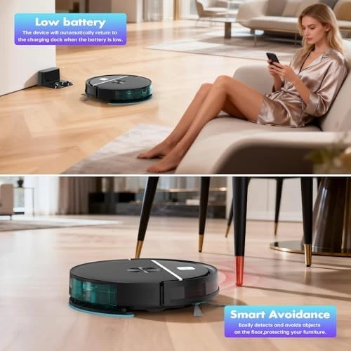 Robot Vacuum and Mop Combo — Robot Vacuum, ECHOHOME