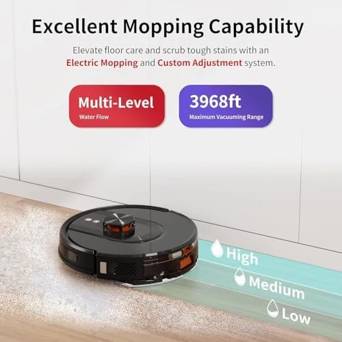 Robot Vacuum and Mop Combo — Robot Vacuum, TRDIOL