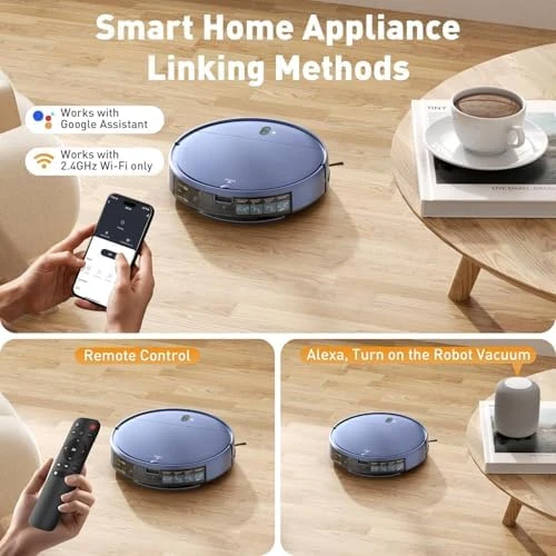 Robot Vacuum and Mop Combo — Robot Vacuum, ZCWA