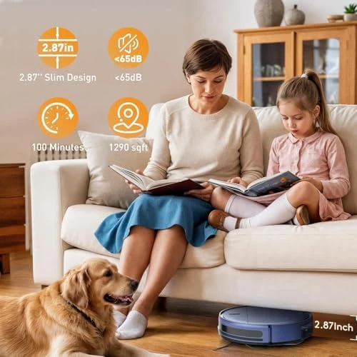 Robot Vacuum and Mop Combo — Robot Vacuum, ZCWA