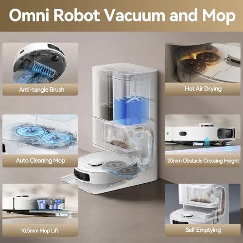 Robot Vacuum and Mop Combo — Robot Vacuum, Dreame