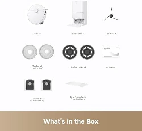 Robot Vacuum and Mop Combo — Robot Vacuum, Dreame