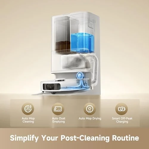 Robot Vacuum and Mop with Auto Dust Emptying — Robot Vacuum, Dreame