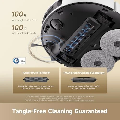 Robot Vacuum and Mop with Auto Dust Emptying — Robot Vacuum, Dreame