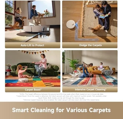 Robot Vacuum and Mop with Auto Dust Emptying — Robot Vacuum, Dreame