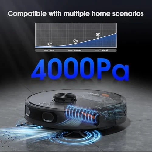 Robot Vacuum and Mop with LiDAR Navigation — Robot Vacuum, SHELIKI