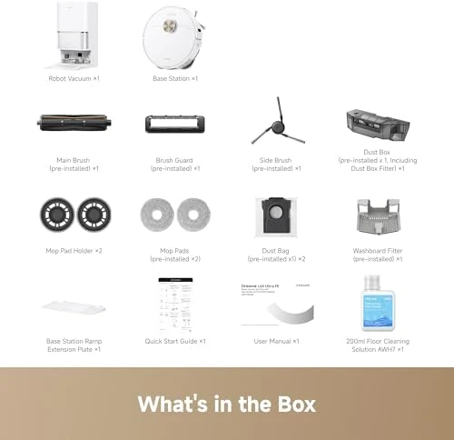 Robot Vacuum and Mop — Robot Vacuum, Dreame