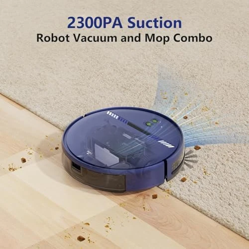 Robot Vacuum Cleaner, Smart Robotic Vacuum Wi-Fi Connected, App Control, Compatible with Alexa and Google Assistant,... — Robot Vacuum, XIEBro Life