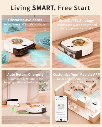 Robot Vacuum for Pet Hair — Robot Vacuum, UBPET