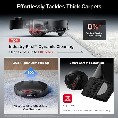 Saros 20 Sonic Robot Vacuum and Mop — Robot Vacuum, Roborock