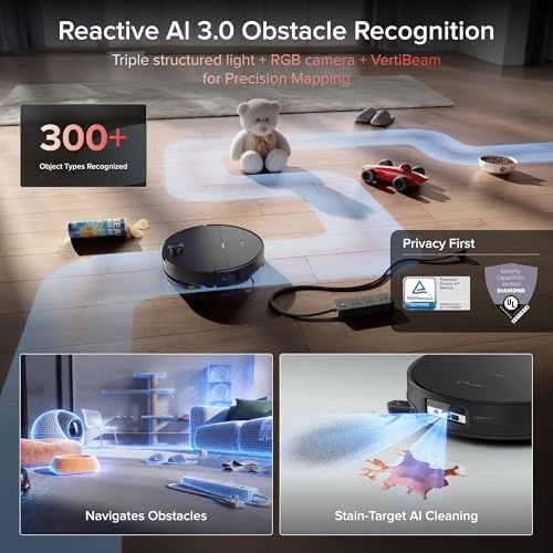 Saros 20 Sonic Robot Vacuum and Mop — Robot Vacuum, Roborock
