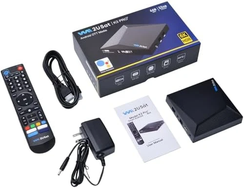 Streaming Box 6K Ultra HD Android Smart TV Box — Smart TV, WE2USAT