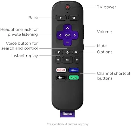 Ultra LT (2023) HD/4K/HDR Dolby Vision Quad-Core Streaming Player — Smart TV, Roku