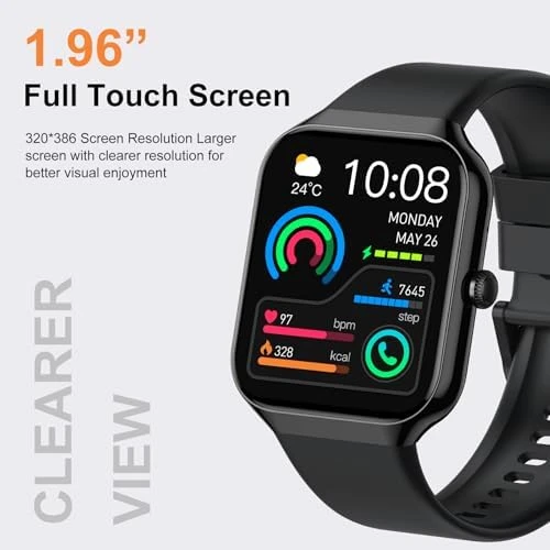 1.96" HD Smartwatch — Smart Watch, Jugeman
