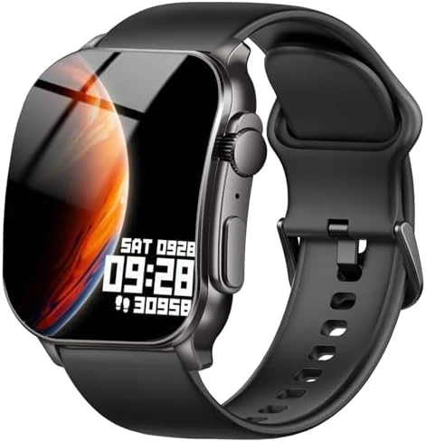2.01" AMOLED Curved Touchscreen Fitness Watch — Smart Watch, Poounur
