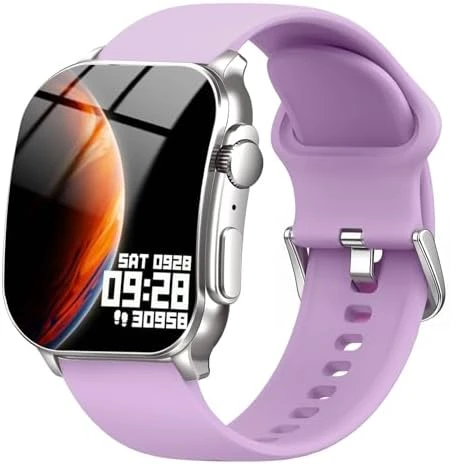 2.01" AMOLED Curved Touchscreen Fitness Watch — Smart Watch, Poounur