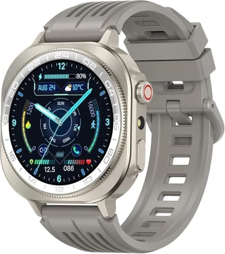 2026 AMOLED Fitness Smartwatch with LED Flashlight — Smart Watch, Soudorv
