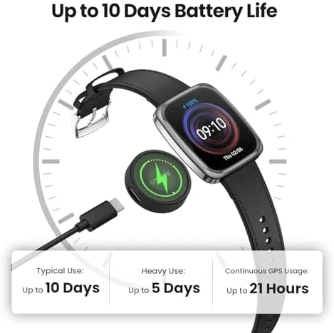 Active 2 Premium Smart Watch — Fitness Tracker, Amazfit