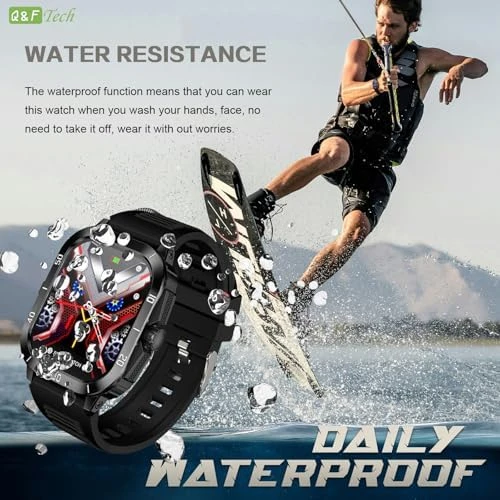 C50Pro Smart Sports Watch — Fitness Tracker, Q&F Tech