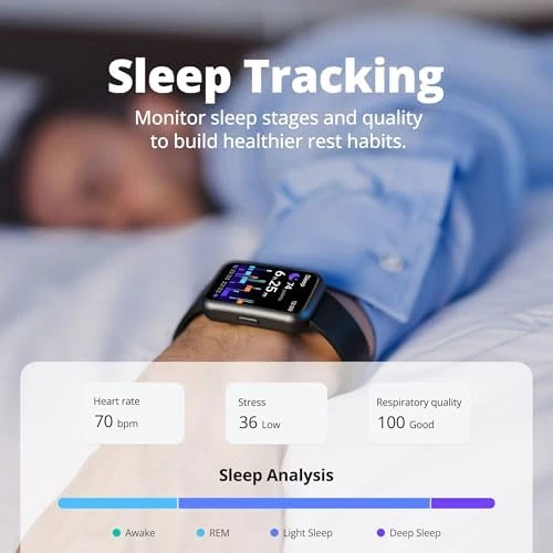 Fitness Tracker with 1.47" HD Display, Heart Rate & SpO2 — Fitness Tracker, Motivaris