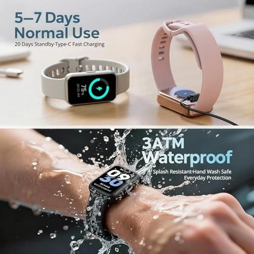 Fitness Tracker with 1.47" HD Display, Heart Rate & SpO2 — Fitness Tracker, Motivaris
