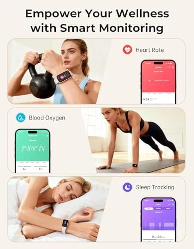 Fitness Tracker with 24/7 Heart Rate Monitor and Sleep Tracker — Fitness Tracker, BOALZETD