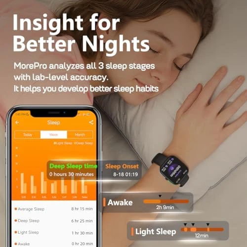 Fitness Tracker with Bluetooth Calls — Fitness Tracker, MorePro