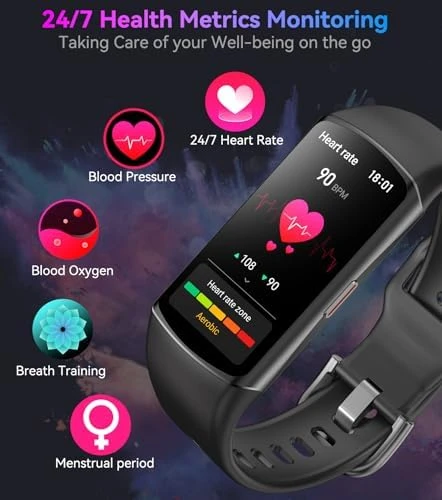 Fitness Tracker with Health Monitoring and 120 Sports Modes — Fitness Tracker, Bestinn