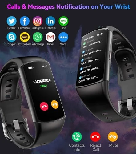 Fitness Tracker with Health Monitoring and 120 Sports Modes — Fitness Tracker, Bestinn