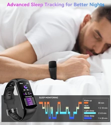 Fitness Tracker with Health Monitoring and 120 Sports Modes — Fitness Tracker, Bestinn