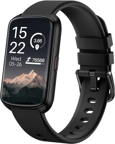 Fitness Tracker with Health Monitoring and IP68 Waterproof — Smart Watch, QVEQ