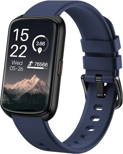 Fitness Tracker with Health Monitoring and IP68 Waterproof — Smart Watch, QVEQ