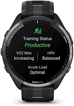 Forerunner 965 Running Smartwatch, Colorful AMOLED Display, Training Metrics and Recovery Insights — Fitness Tracker, Garmin