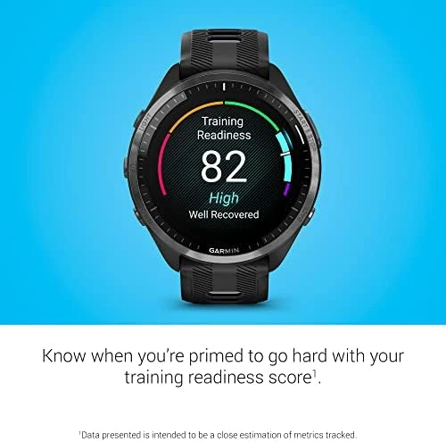 Forerunner 965 Running Smartwatch, Colorful AMOLED Display, Training Metrics and Recovery Insights — Fitness Tracker, Garmin